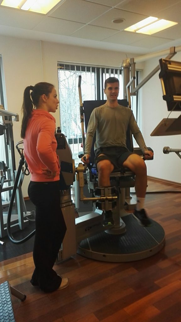 Isomed 200 testiranje mišića u Rehi